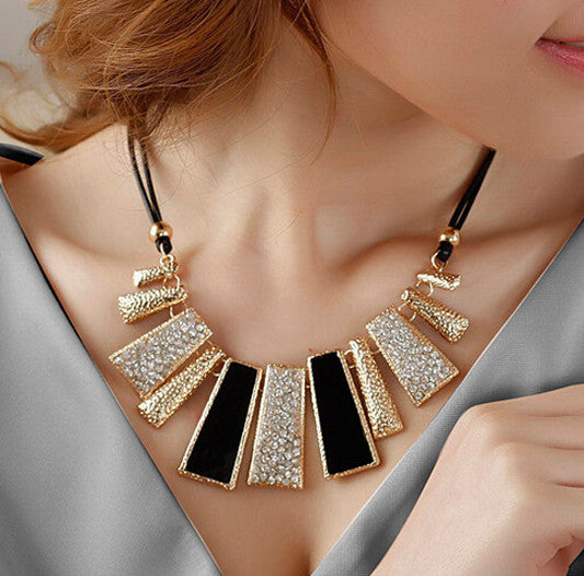 Bohemian Vintage Enamel Necklace Available in 4 Colors FREE Shipping
