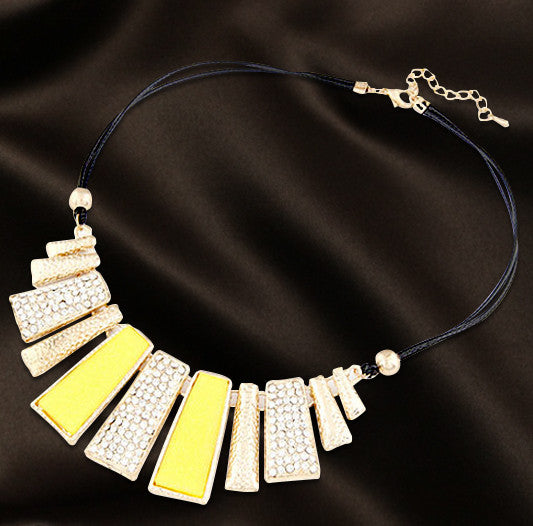 Bohemian Vintage Enamel Necklace Available in 4 Colors FREE Shipping